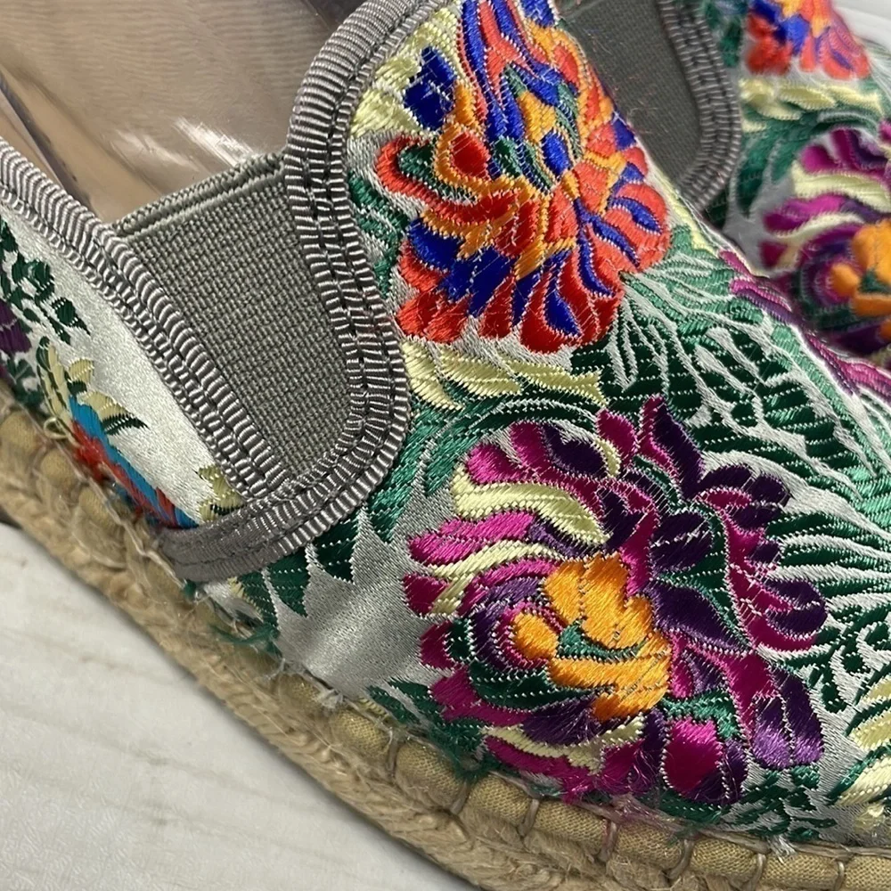 Fabiolas Embroidered Espadrilles Made in Spain